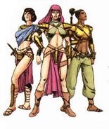 Amazons of Bana-Mighdall New Earth "Lost Tribe"