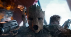 Groot and Quill