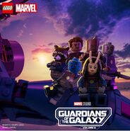 GOTG3 LegoPoster