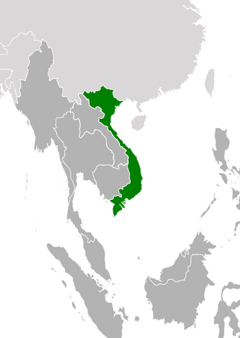 Map of Vietnam