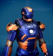 Disco Armor at the Iron Man 3 - The Official Game