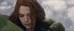 Hulk saves Natasha