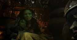 Gamora&HerMotherHidingFromTheSlaughter