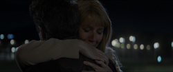 Pepper hugs Tony