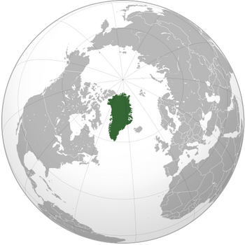 Map of Greenland