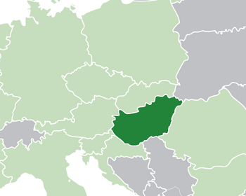 Map of Hungary