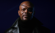 Nick Fury visits Tony Stark.