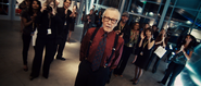 Larry King in Iron Man 2.