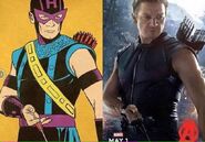 Hawkeye-comic comparison