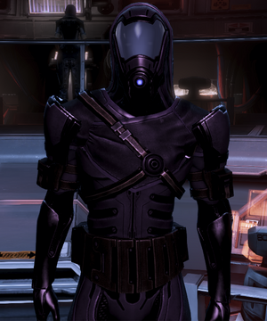 Admiral Koris' new suit in 2186