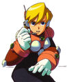 Bust shot of Alia from Mega Man X7.