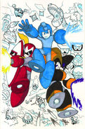 A Met in Ben Bates' Mega Man picture.