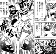 Jet Stingray in the Rockman X4 manga