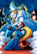 Mega Man X3 promotional art