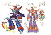 Red's concept sketches.