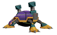 Mega Tortoise, as it appears in Mega Man X: Command Mission.