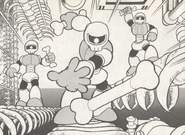 Skeleton Joes in the Rockman World 3 manga.