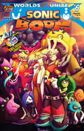 Sonic Boom #9: EFF variant cover art.