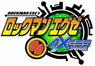 Japanese Axess logo.