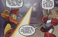 Boobeam Trap in Mega Man #12.