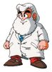 Artwork of Dr. Light from Mega Man 5.