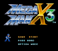 Title screen.