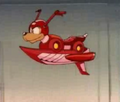 Rush transformed into a PWC in the Mega Man animated series.