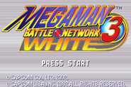 Title screen. (USA, White)