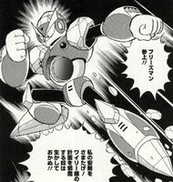 Freeze Man in the Rockman 7 manga.