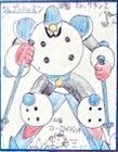 Hirofumi Ogawa's original boss submission of Blizzard Man