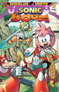 Sonic Boom #8: Variant cover art.