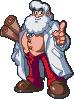 Dr. Light's CD database sprite from Mega Man & Bass.