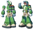 Douglas' character sheet for Mega Man X5.