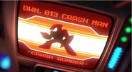 Crash Man's silhouette in the Super Smash Bros. for Nintendo 3DS / Wii U trailer.