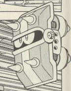 Shield Attacker GTR in the Rockman 6 manga.