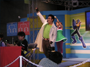 Eguchi at a Mega Man Battle Network 4 tournament.