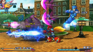 Zero using Raijingeki in Project X Zone