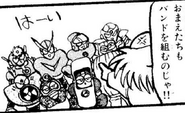 Crash Man in Rockman 4Koma Dai Koushin.