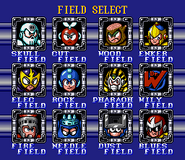 Mega Man's Soccer, field select