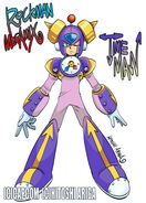 Time Man drawn by Hitoshi Ariga.