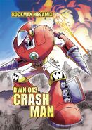 Crash Man illustration by Hitoshi Ariga for the Hobby-Rock event.