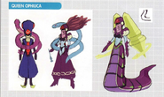 Concept art of Queen Ophiuca.