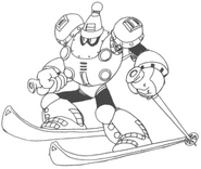 Blizzard Man in the manga Mega Man Megamix.