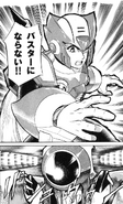 Zero's Buster malfunctioning in the manga.