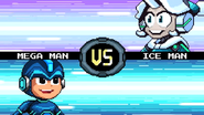 Mega Man vs Ice Man