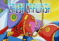 Crush Crawfish's intro FMV from disc versions of Mega Man X3.