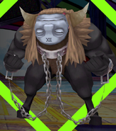 Minotaur IV, as it appears in the Steam version of Persona 4 Golden.