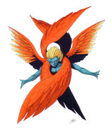 Haniel as seen in Shin Megami Tensei