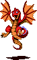 Wyvern's sprite in Last Bible III