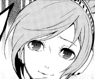 Unit #024's smile before her demise in Persona 4 Arena Manga